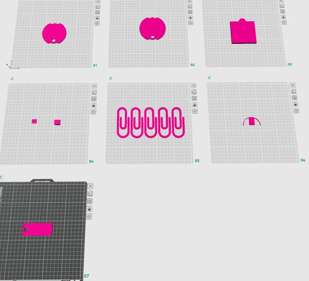 3D Print Negative Files Bundle STL & 3MF | Clicker, Can Opener, Paper ...