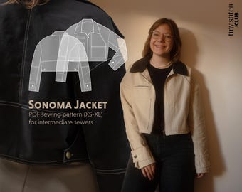 Sonoma Jacket – Sewing Pattern/Schnittmuster (PDF, XS-XL)