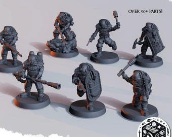 Nautical Reavers: 32mm Wargaming Miniatures