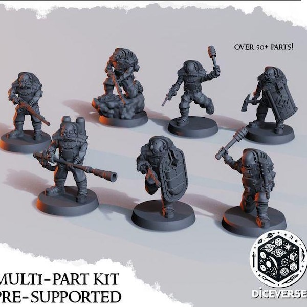 Full Warband of Grimdark WW1 Nautical Reavers