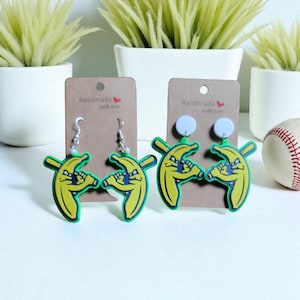 Savannah Banana Inspired Earrings
