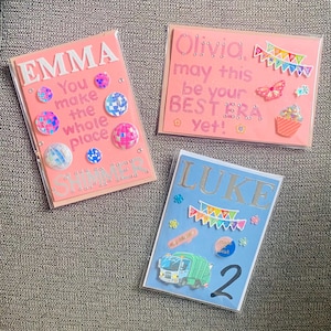 Custom Handmade Greeting Card - LOCAL Delivery or Pickup ONLY!