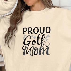 Proud Golf Mom Shirt, Golf Mom T-Shirt, Funny Golf Mom Gift, Golf Lover Shirt, Cute Golf Shirt, Golf Mom Tee, Golf Enthusiast Gift