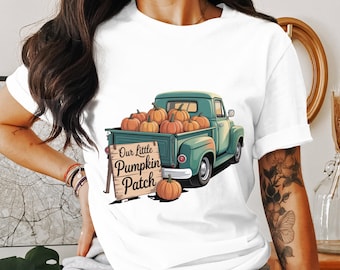 Our Little Pumpkin Patch Png, Truck Png, Fall Png, Autumn Png, Pumpkin Png, Digital Download Png, Digital