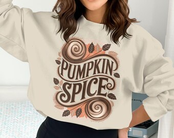 Pumpkin Spice Png, Herbst Png, Herbst Png, Kaffee Png, Latte Art Png, Digitaler Download Png