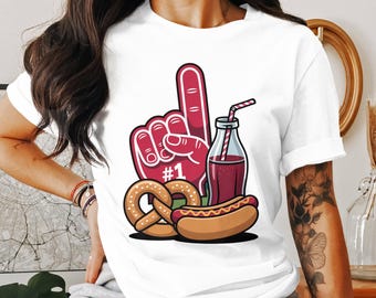 Matchdag png, Tailgate Clipart, Nummer 1-fan, Fotbollssäsong png, Varmkorv png, Digital nedladdning png, Digital
