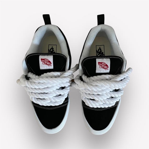 カスタム Vans Knu Skool - ロープ レース - Etsy 日本