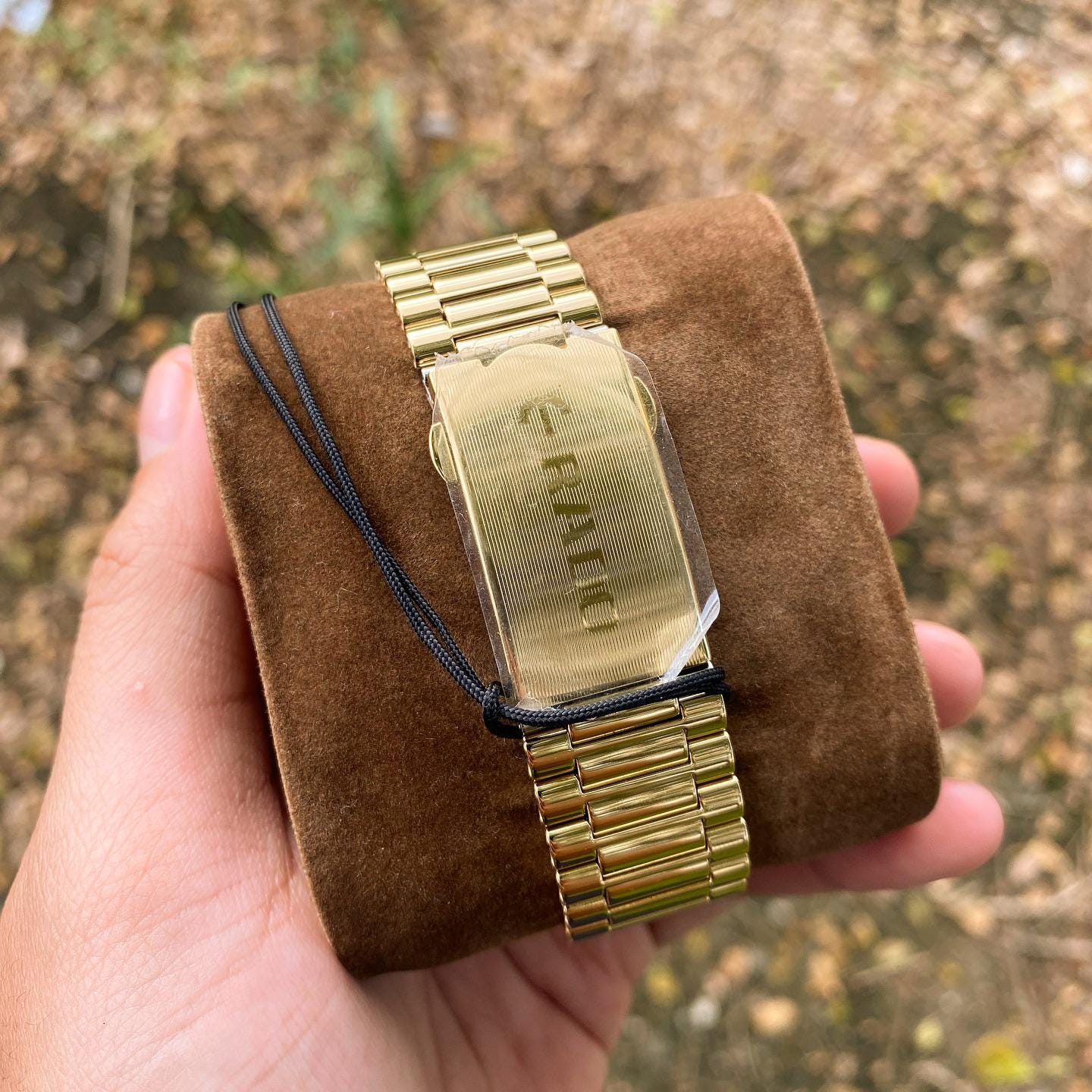 Vintage Style Rado Diastar Automatic Watch: 11-stone Sapphire