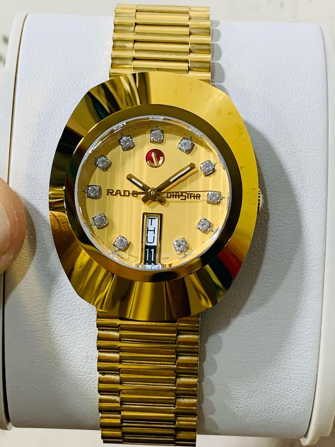 Gold Rado Watch - Etsy Gold Rado Watch - Etsy
