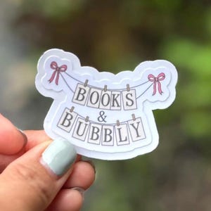 Livres et bulles| autocollant pour salle de sport | Motivation | Résistant à l'eau | Remise en forme | Sticker de levage | Humour de gym | Amateur de gastronomie | Bouteille d'eau