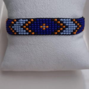 Handmade Beaded Bracelet Adjustable Cuff