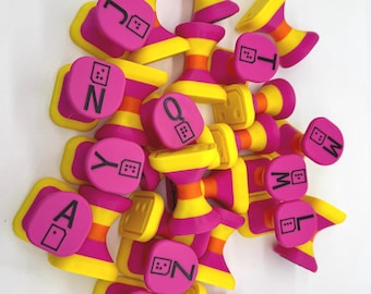 Braille Play Dough Stampers