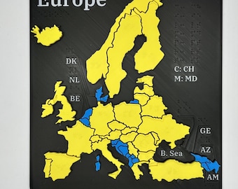Europe Map Puzzle
