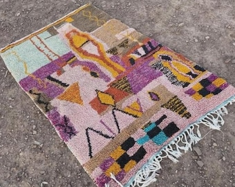 Custom Morrocan Rug, Beni Ourain Rug, Handmade Rug, Moroccan Area Rug, Moroccan Berber Rug, Moroccan Rug, Moroccan Rug 8x10, carpet