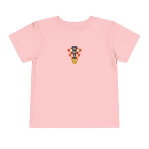 Croatian National Football Team Crest Soccer Toddler Tee | Croatian National Soccer Team Toddler Shirt Bild 6