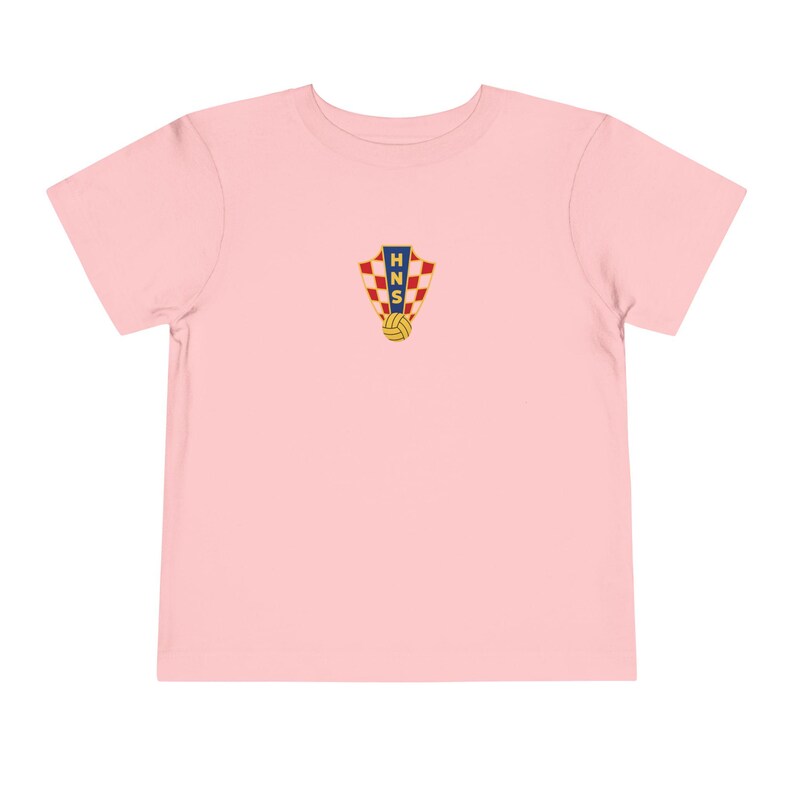 Croatian National Football Team Crest Soccer Toddler Tee | Croatian National Soccer Team Toddler Shirt Bild 6