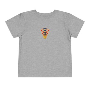 Croatian National Football Team Crest Soccer Toddler Tee | Croatian National Soccer Team Toddler Shirt Bild 4