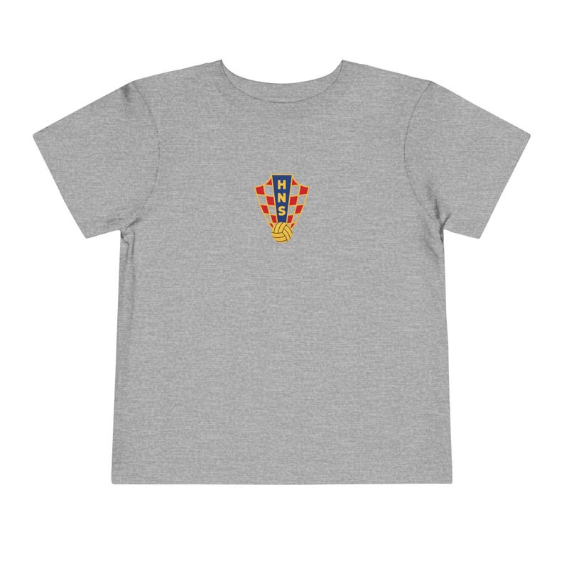 Croatian National Football Team Crest Soccer Toddler Tee | Croatian National Soccer Team Toddler Shirt Bild 4