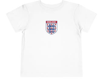 England Football Team Crest Toddler Tee | Kids England National Team Soccer Shirt