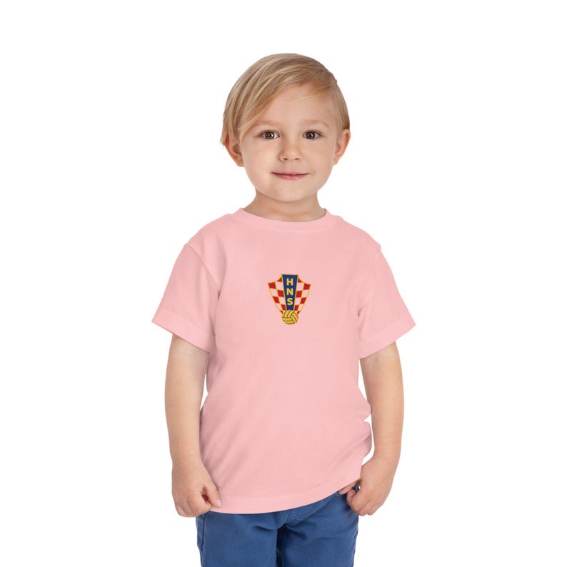 Croatian National Football Team Crest Soccer Toddler Tee | Croatian National Soccer Team Toddler Shirt Bild 10