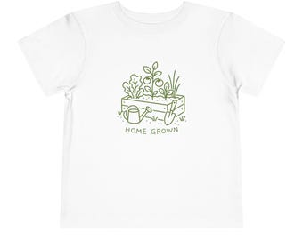 Illustration de jardin cultivé à la maison pour tout-petit | Jardinage - Chemise pour tout-petit