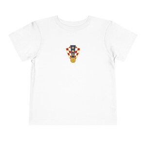 Croatian National Football Team Crest Soccer Toddler Tee | Croatian National Soccer Team Toddler Shirt Bild 2