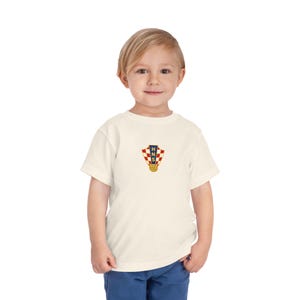 Croatian National Football Team Crest Soccer Toddler Tee | Croatian National Soccer Team Toddler Shirt Bild 1