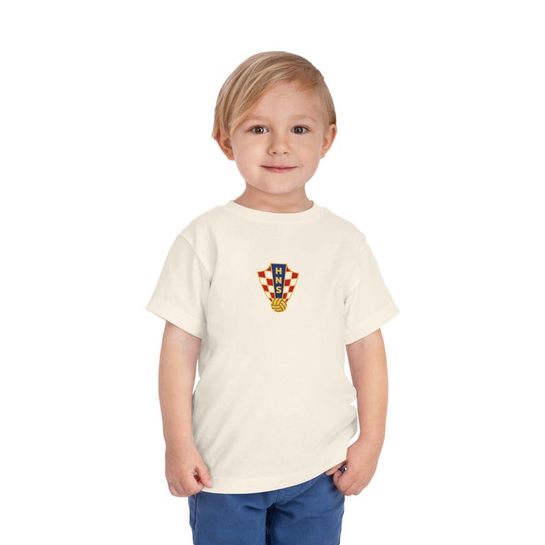 Croatian National Football Team Crest Soccer Toddler Tee | Croatian National Soccer Team Toddler Shirt Bild 1
