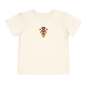 Croatian National Football Team Crest Soccer Toddler Tee | Croatian National Soccer Team Toddler Shirt Bild 3