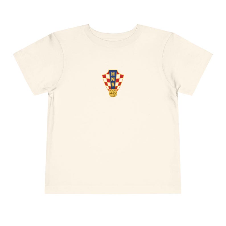 Croatian National Football Team Crest Soccer Toddler Tee | Croatian National Soccer Team Toddler Shirt Bild 3