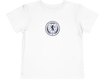 T-shirt de football national écossais pour tout-petit | Maillot de l'équipe de football d'Écosse pour tout-petit