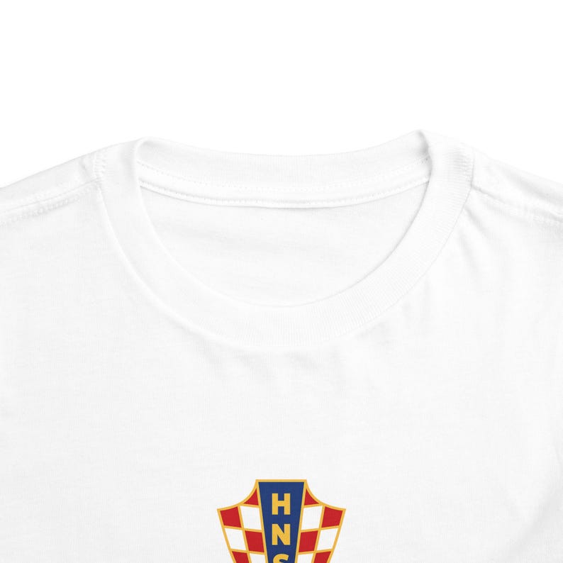 Croatian National Football Team Crest Soccer Toddler Tee | Croatian National Soccer Team Toddler Shirt Bild 12