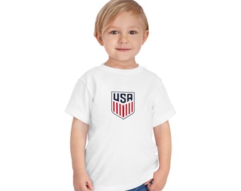 USA National Soccer Team Toddler Tee | Kids USA National Soccer Team Patriotic Shirt