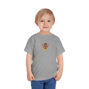 Croatian National Football Team Crest Soccer Toddler Tee | Croatian National Soccer Team Toddler Shirt Bild 8
