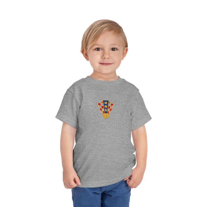 Croatian National Football Team Crest Soccer Toddler Tee | Croatian National Soccer Team Toddler Shirt Bild 8