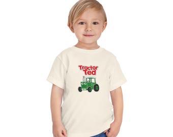 T-shirt graphique Tractor Ted pour tout-petit | Chemise Tractor Ted pour tout-petit