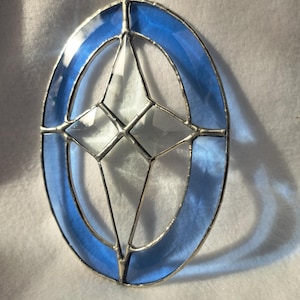 Beveled Bethlehem star suncatcher