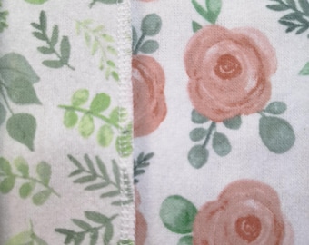 10X12 Cotton Flannel Reusable Paper Towels: Cloth Napkins,  Eco-Friendly Wipes, Set of 12