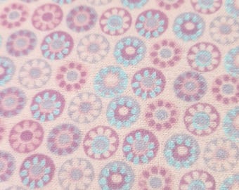 7X7 Cotton Flannel Napkins 2PLY: Pink, Blue, Lilac Floral Reusable Wipes, Cloth Wipes
