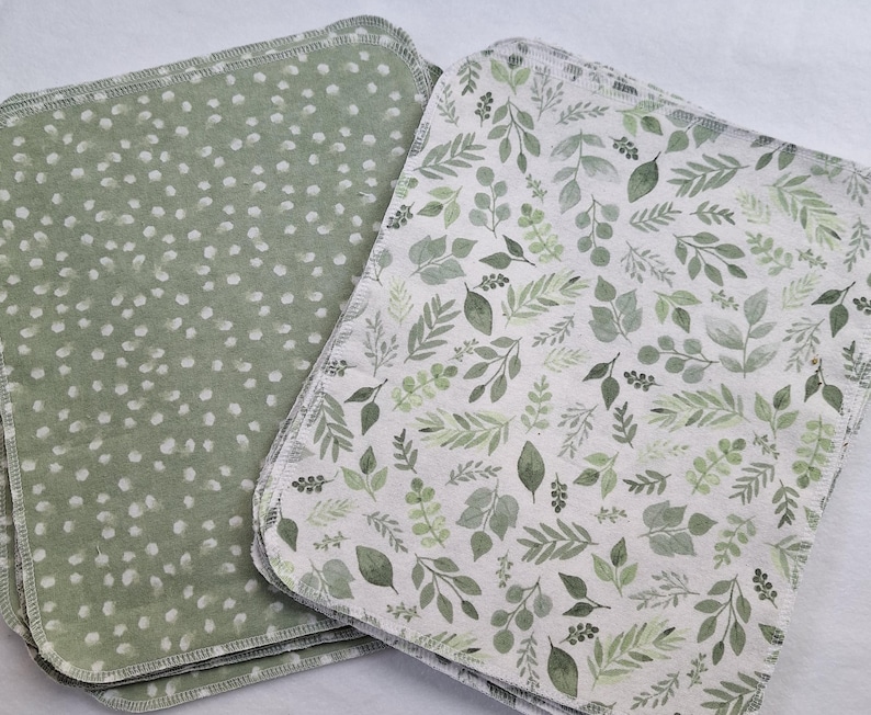 Spring cleaning must haves farmhouse kitchen decor reusable cotton unpaper towels eco friendly dishcloths plastic free home cleaning swap zero waste home essentials handmade sustainable housewarming gift kitchen swap green home Plant lover kitchen accessories monsters leaves Florida inspired green Kitchen style plant theme gift housewarming plant theme gift for graduation dorm room roommate Kitchen guest bathroom single use cloth green plant leaf leaves soft green
