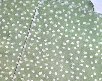 10X12 Cotton Flannel Reusable Paper Towels, Zero Waste Kitchen, Everyday Napkins