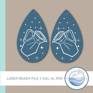 Brinco do Zodíaco de Aquário svg, download digital, Brinco minimalista svg, Brinco geométrico svg, arquivo de corte a laser, Zodíaco de janeiro svg