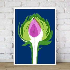 Artichoke - art print - 11"x15" - archival fine art giclée print