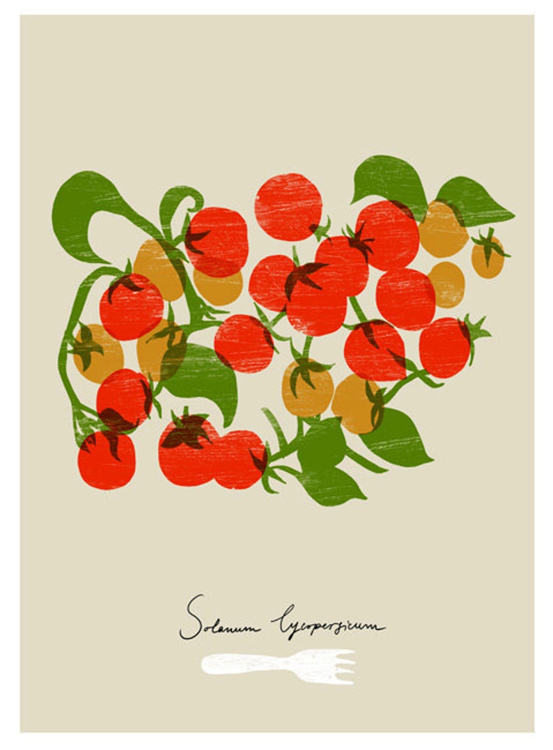 Cherry Tomatoes Poster print 20x27 archival fine art giclée print image 4