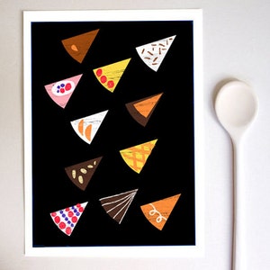 A party without cake is just a meeting Poster print 20x27 archival fine art giclée print image 2