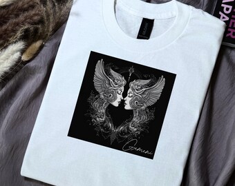 Gemini Zodiac Shirt: Celestial Twins Astrology Gift
