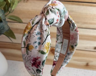 Floral Knotted Headband