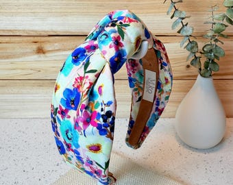 New Floral Knotted Headband