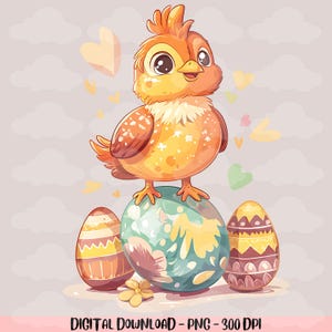 Pajarito y huevos de Pascua PNG, Diseño de animales para descargar, Diseño de camiseta de primavera, Dibujos animados de pájaros PNG, Diseño de camiseta de búsqueda de huevos, Amante de la granja PNG