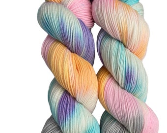 Hans dyed yarn, Hand Dyed Sock Yarn